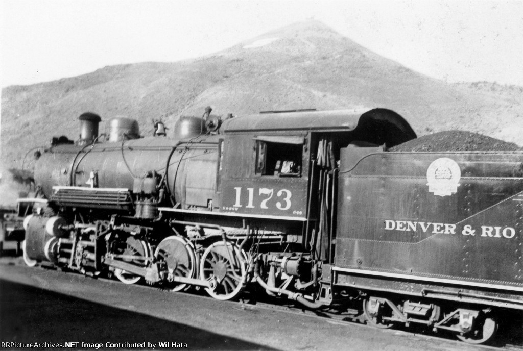 D&RGW 2-8-0 1173